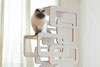 Retro - Luxury scratching post in icywhite
